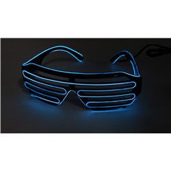 Светодиодные очки K-01 синие