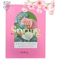 Masil 3.8 Stick Pouch Spring Edition - Набор для восстановления волос с Аминокислотами  8мл.*10шт.,8мл.*10шт.  ,
