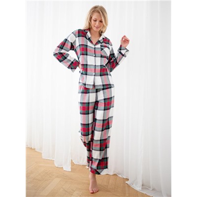 3290TCC Женская пижама (ДЛ.рукав+брюки)