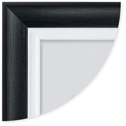 Рамка для сертификата Метрика 29.7x42 (A3) Gella пластик черный, с пластиком		артикул 5-42284