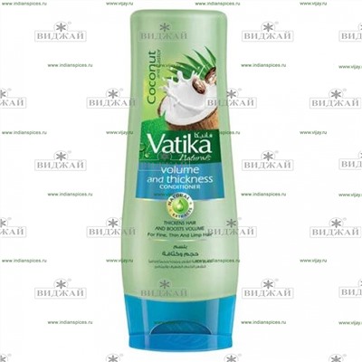 Кондиционер для волос Dabur Vatika (объем и толщина)