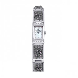Часы с накладкой художественного литья "Ярославна" 1141S10-B6B1