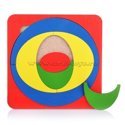 Головоломка - Мозайка  "Круг 5" 14х14 см, цвет, пакет