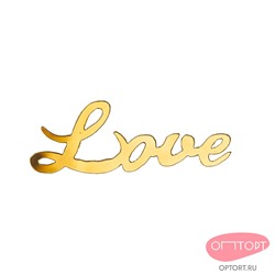 Украшение надпись для торта «Love» №3