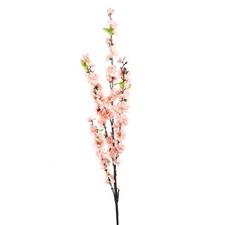 Цветок искусственный (на ножке) "Сакура нежно-розовая" h=125см. (min24) (транспортная упаковка)