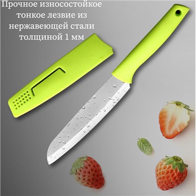 Нож для фруктов из нержавеющей стали НФ-1 мятный