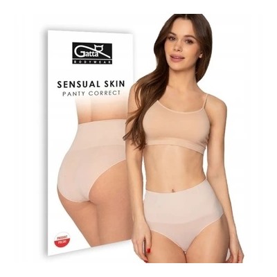 Трусы бесшовные модель Panty Correct Sensual Skin 1662 торговой марки Gatta