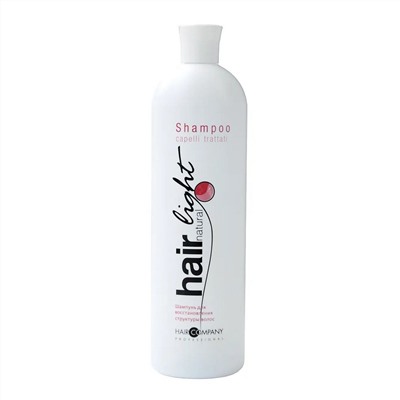 Hair Company Professional Шампунь для восстановления структуры волос / Hair Natural Light Shampoo Capelli Trattati, 1000 мл