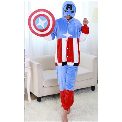 Кигуруми Супер герой Капитан Америка
