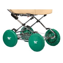 ROXY-KIDS Чехлы на колеса коляски, в сумке, размер L, зеленый