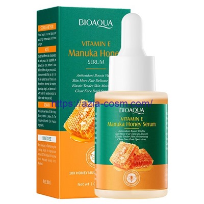 Омолаживающая сыворотка Биоаква с витамином Е и медом Мануки(53856)