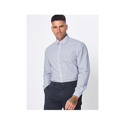 Blue Patterned Long Sleeve Shirts 2 Pack