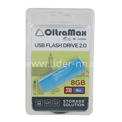 USB Flash 8GB Oltramax (310) синий