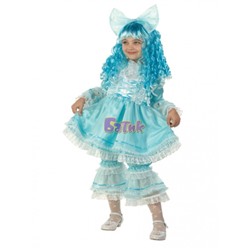 Детский карнавальный костюм Кукла Мальвина (зв.маскарад) 473