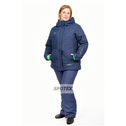 Горнолыжные брюки женские Snow Headquarter V-8018, gray-blue ash