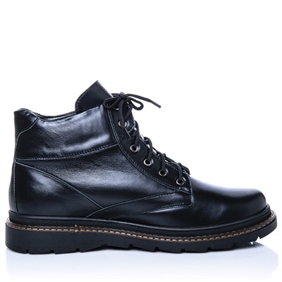 Мужские кожаные ботинки LaRose L1092 Черный: Под заказ