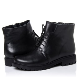 Женские кожаные ботинки RIVADI RIV2262 Черный: Под заказ