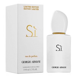 "Si White Limited Edition" Giorgio Armani, 100 ml, Edp aрт. 60411