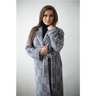 Пальто женское демисезонное 22555  (grey)
