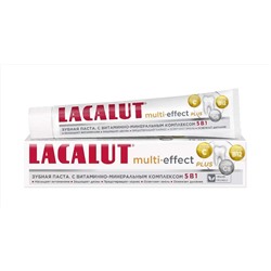 Lacalut зубная паста    Multi   Effect  ПЛЮС  75 мл