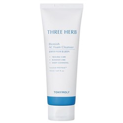 TONY MOLY Herb 3 Blemish Acne Foam Cleanser