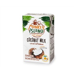 Молоко кокосовое MONKEY ISLAND 250 мл