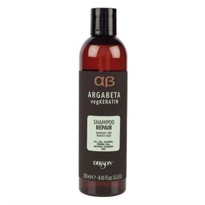 Dikson  |  
            ARGABETA VEGKERATIN SHAMPOO REPAIR - шампунь для ослабленных и химически обработанных волос