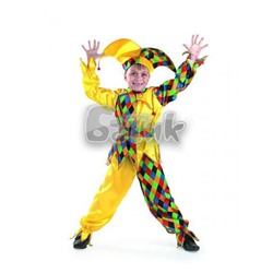 Детский карнавальный костюм Шут-Карамболь (зв. маскарад) 449