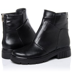 Женские кожаные ботинки LaRose L2256 Черный: Под заказ