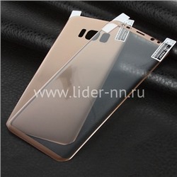 Комплект гибких стекол для  Samsung Galaxy Note 8  (золото)