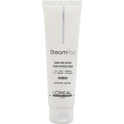 Loreal Professionnel  |  
            White Steampod Cream for Thick hair Восстанавливающий крем-уход для толстых волос