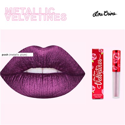 Жидкая помада Lime Crime Metallic, арт. 56393