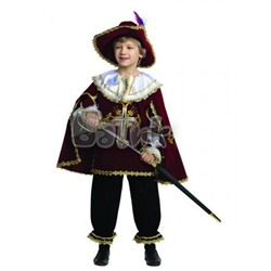 Детский карнавальный костюм МУШКЕТЁР БОРДО (зв. маскарад) 401-1
