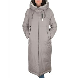 9120 LT.GRAY Пальто зимнее женское (200 гр. холлофайбера)