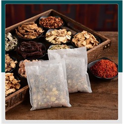 Сбор для ножных ванн из 18 цельных трав и корений (не порошок), 30 больших мешочков по 30 гр.