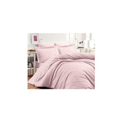 Сатиновое Постельное Белье Евро 2 сп. JACQUARD SATEN First Choice