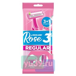 Бритва одноразовая DOCKLAND ROSE REGULAR 3 1/4 шт