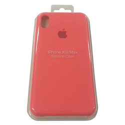 Силиконовый чехол для iPhone XS MAX амарант