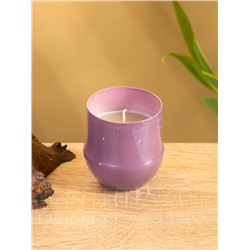 УЦЕНКА Свеча вотивная в металлической баночке, 100 г, лаванда, лимон