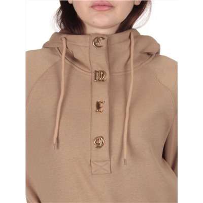 NO26 BEIGE Худи женское (90% хлопок, 10% полиэстер)