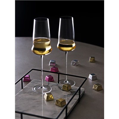 Набор бокалов для шампанского в подарочной упаковке Sense, 360 мл, 2 шт.