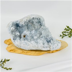 Радуга Самоцветов Друза Целестина на подставке