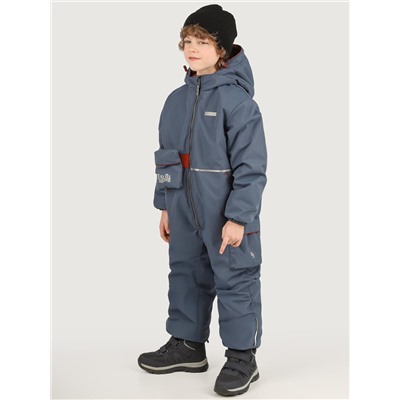 Комбинезон утеплённый для мальчика NIKASTYLE 8м2725 Деним чили Nikastyle