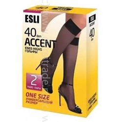 Гольфы женские Accent new 40 Conte [2 пары] Дроп