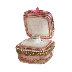 Кольцо для невесты (стекло) 6,5х5,5х8,5 см