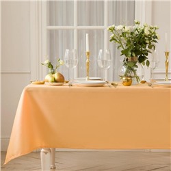Скатерть Этель Cozy 150*220 +/-3см, цв.бежевый, пл. 192 г/м2, хл с ВГМО
