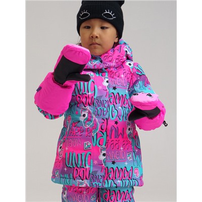 Варежки-краги для девочки