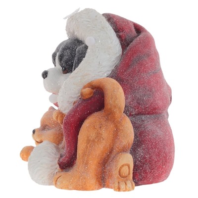 GAEM Фигурка декоративная с подсветкой "Щенок и котёнок" (AAAх3 н/п), L37 W29 H32 см