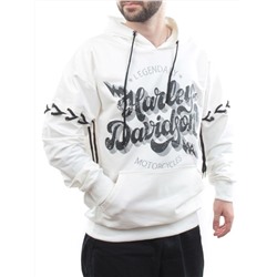 11031 WHITE Толстовка мужская (75% хлопок, 20% полиэстер, 5% спандекс)