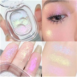 Мерцающие тени-хайлайтер хамелеон с кремовой текстурой Dikalu